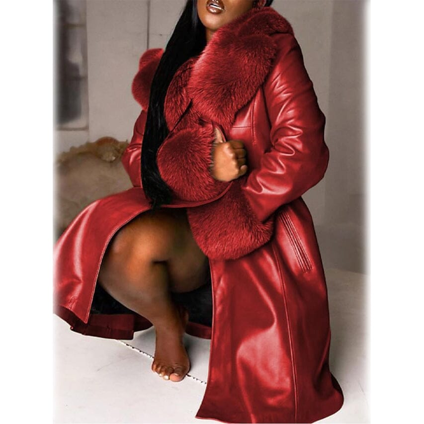 Faux Leather Jacket
