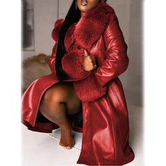Faux Leather Jacket