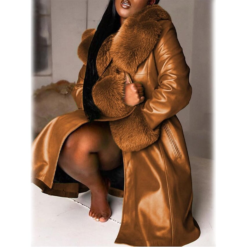 Faux Leather Jacket