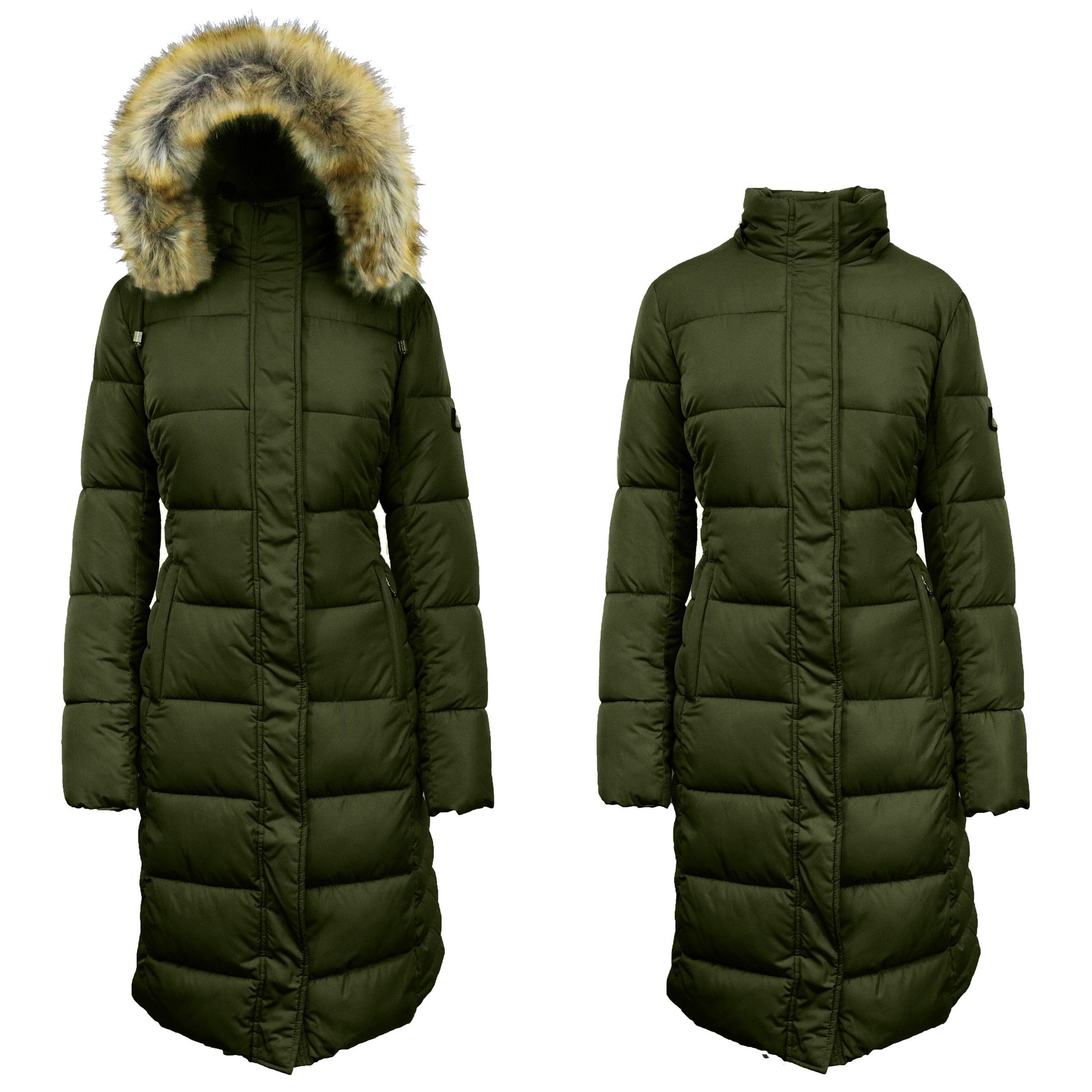 Heavyweight Long Parka Jacket Coat