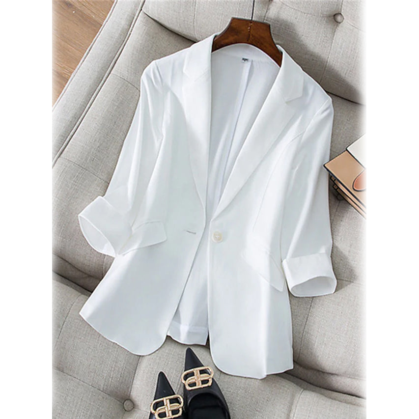 Long Sleeve Pocket Casual Blazer