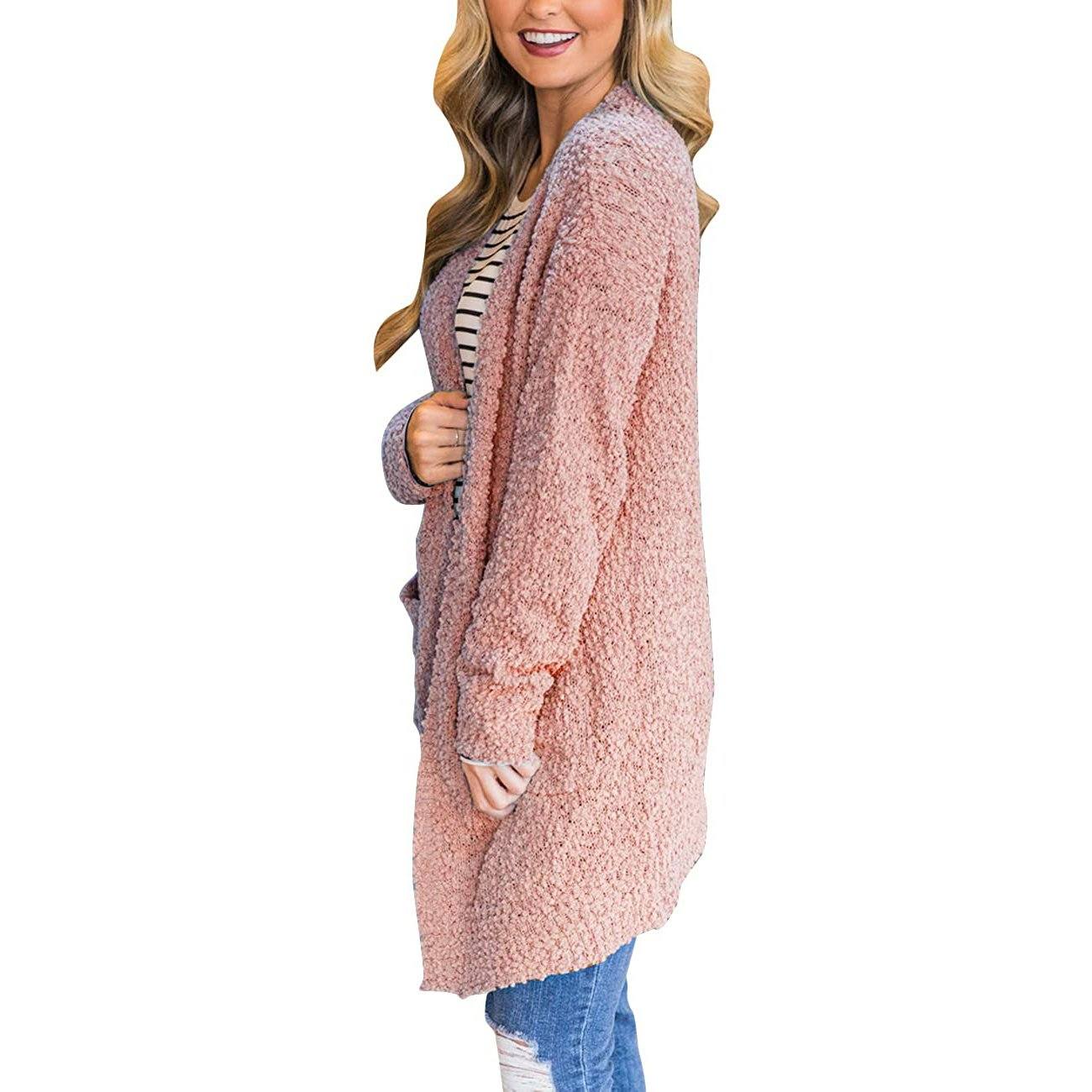 Long-Sleeved Soft Chunky Knitted Sweater