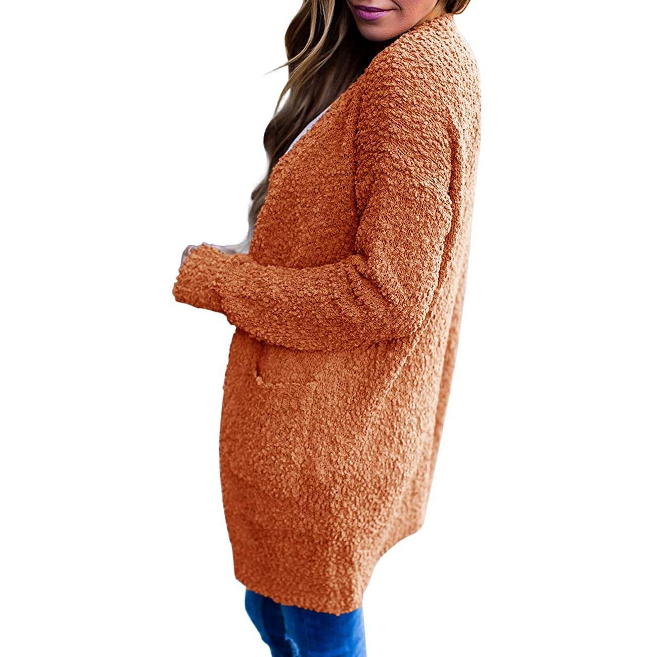 Long-Sleeved Soft Chunky Knitted Sweater