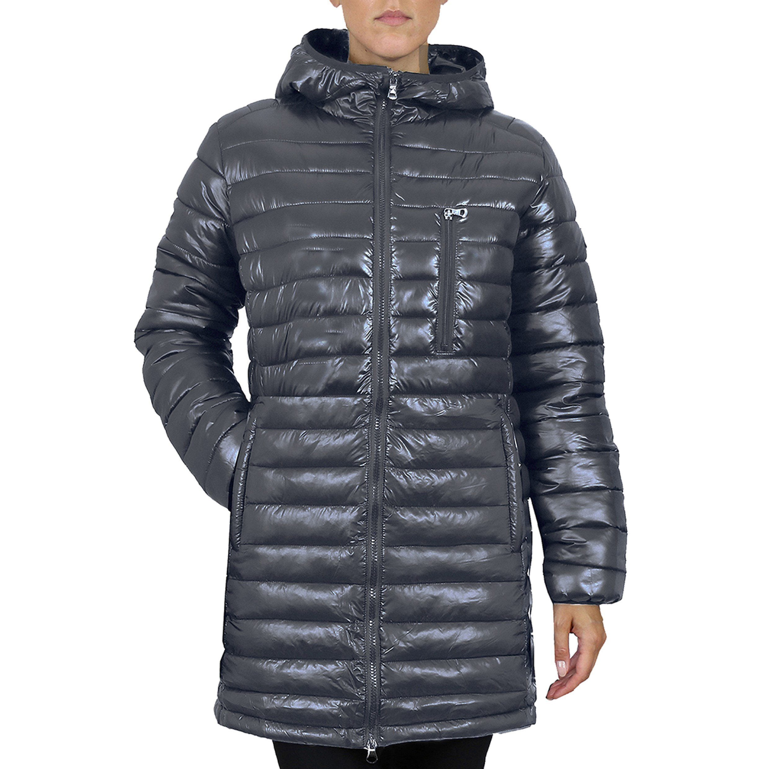 Puffer Bubble Jacket With Non-Detachable Hood