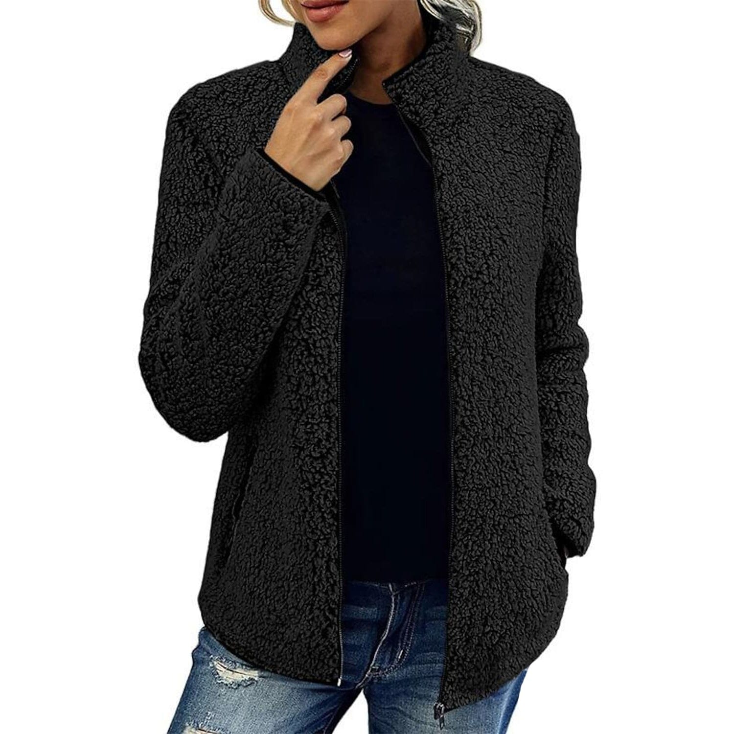 Zip Up Jacket Long Sleeve