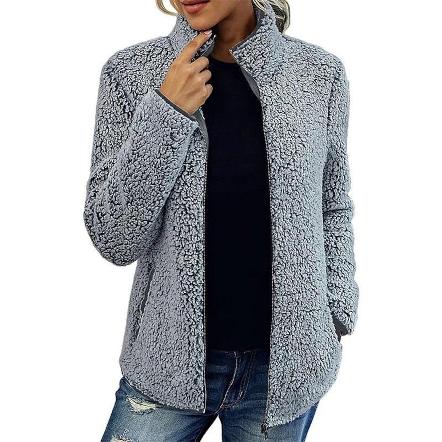 Zip Up Jacket Long Sleeve