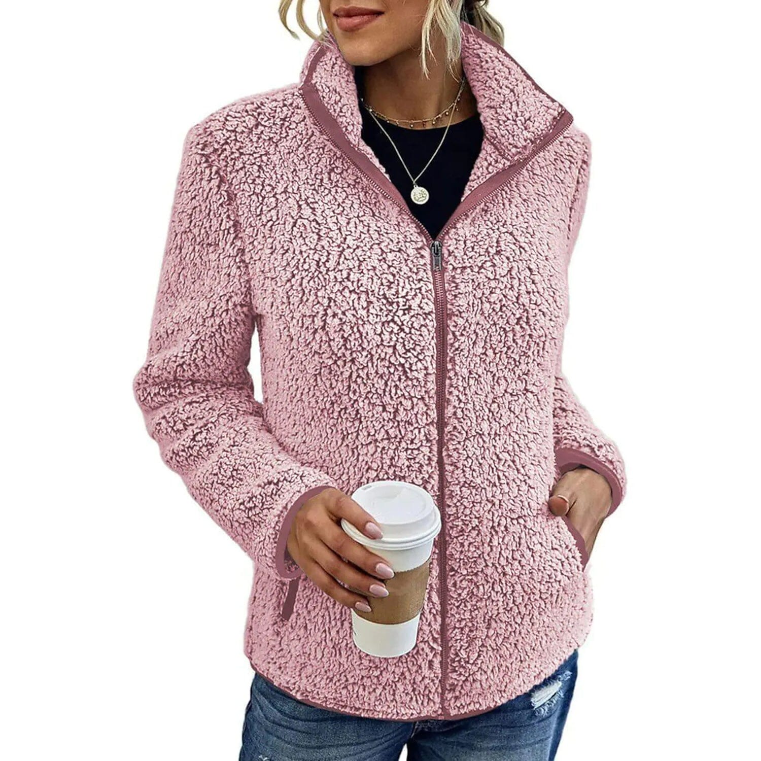 Zip Up Jacket Long Sleeve