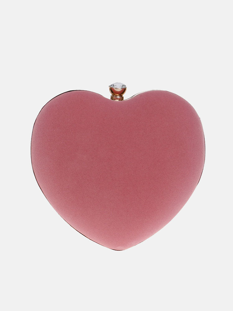 Heart-Shaped Clutch