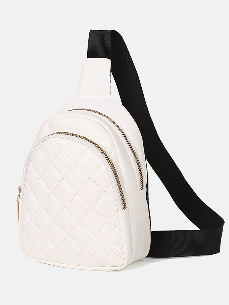 Quilted Sling Crossbody Bag