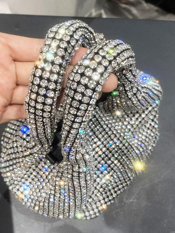 Rhinestone Bucket Bag