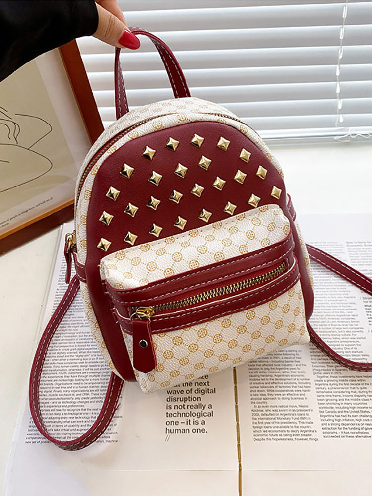 Little Rivet Quilted Backpack