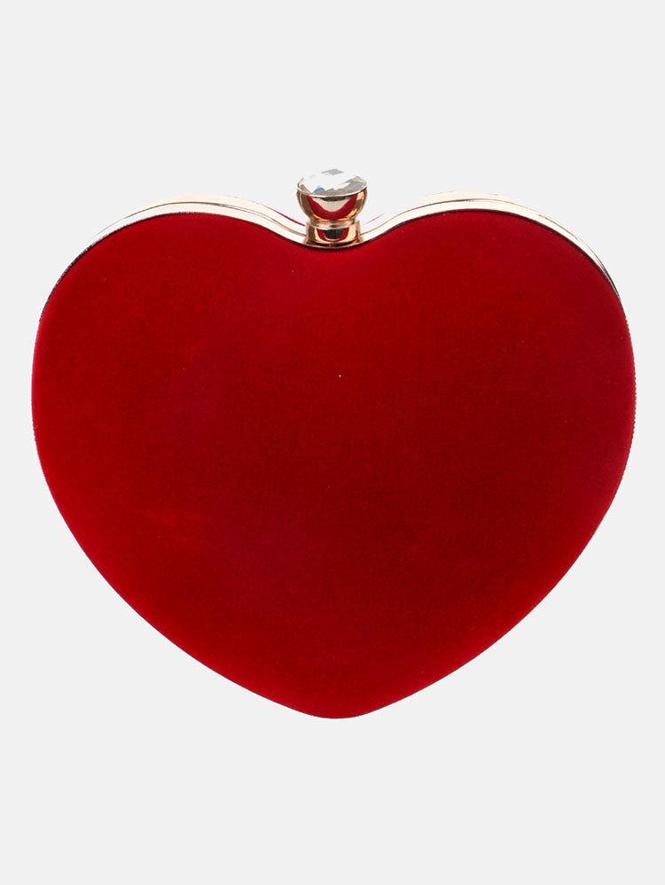 Heart-Shaped Clutch