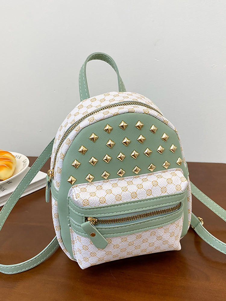 Little Rivet Quilted Backpack