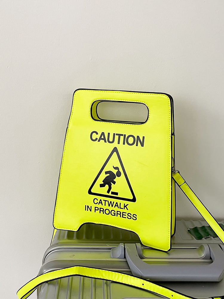 Warning Sign Design Bag