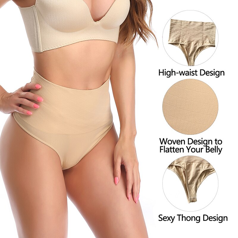 Body Shaper High Waist Thongs