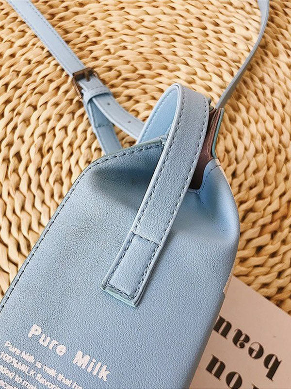 Cute Carton Crossbody Bag