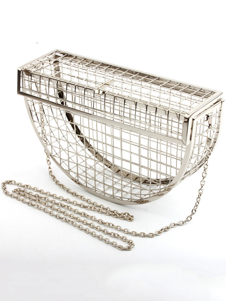 Hollow Metal Cage Clutch