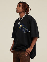 Street Skull Racer Oversized Tees