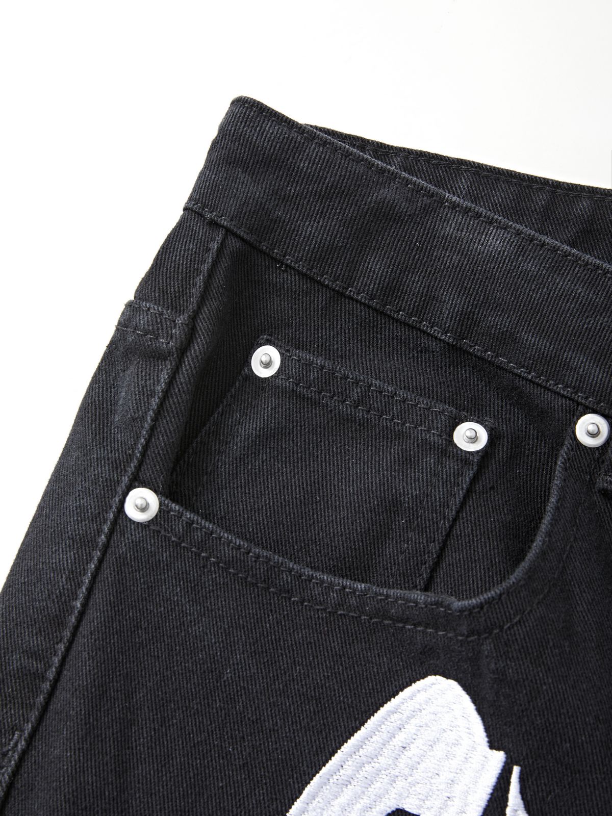 Men's Washed Revenge Straight Leg Jeans