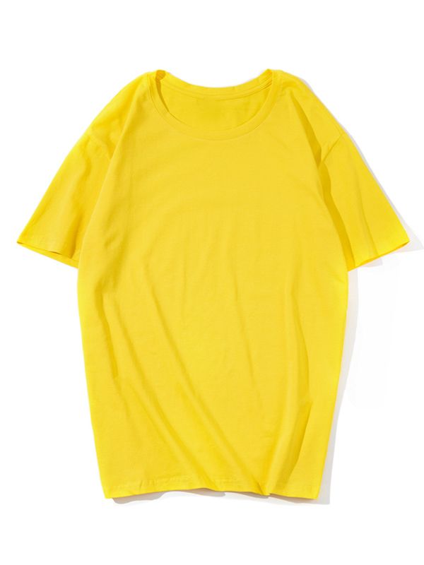 Men's Simple Cotton Short Sleeve Tee