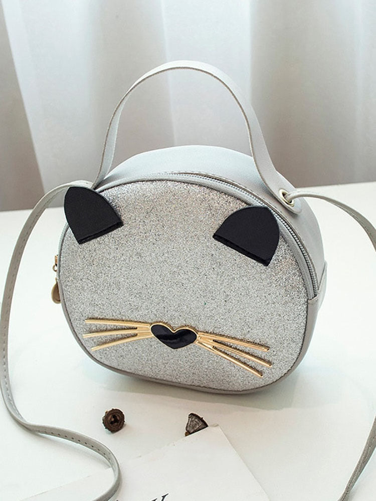 Cute Kitty Cat Crossbody Bag