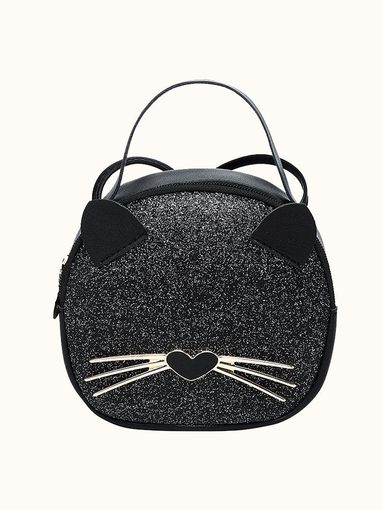 Cute Kitty Cat Crossbody Bag