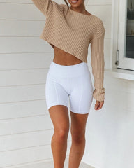 Long Sleeve Sports Two-Piece Outfit