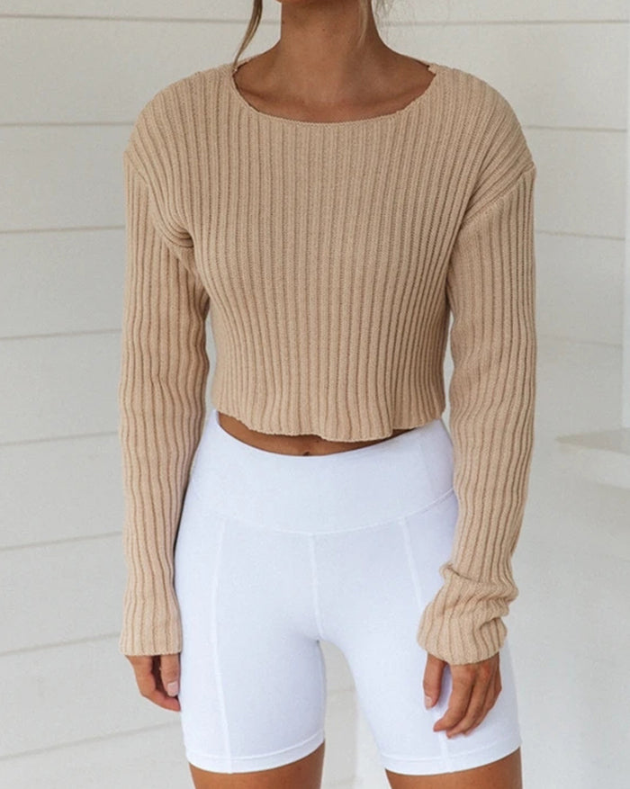 Long Sleeve Sports Two-Piece Outfit