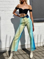 High Waisted Gradient Pants