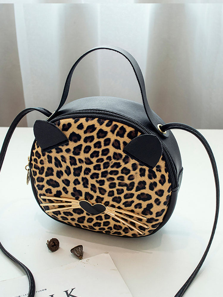 Cute Kitty Cat Crossbody Bag