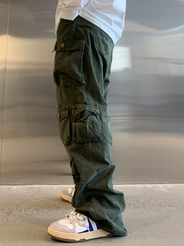 Men's Multi Pockets Loose Cargo Pants