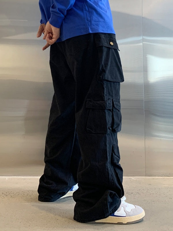 Men's Multi Pockets Loose Cargo Pants