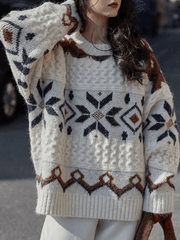 Fair Isle Christmas Pullover Sweater