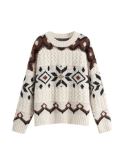 Fair Isle Christmas Pullover Sweater