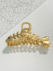 Fish Bone Large Hair Claw