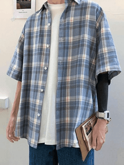 Men's Checkered Print Shirt