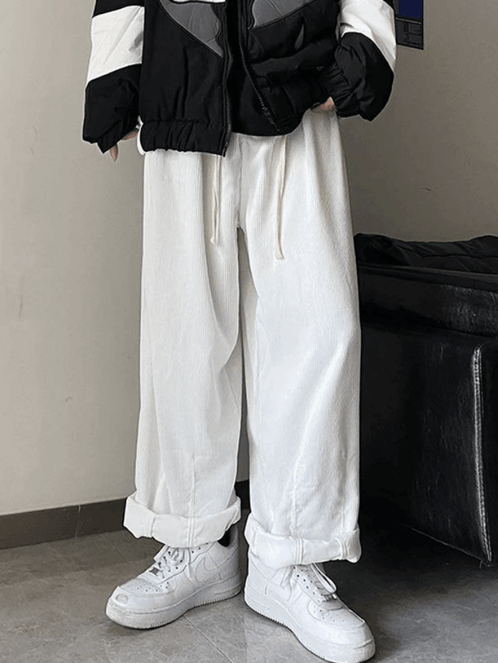 Men's Corduroy Solid Casual Pants