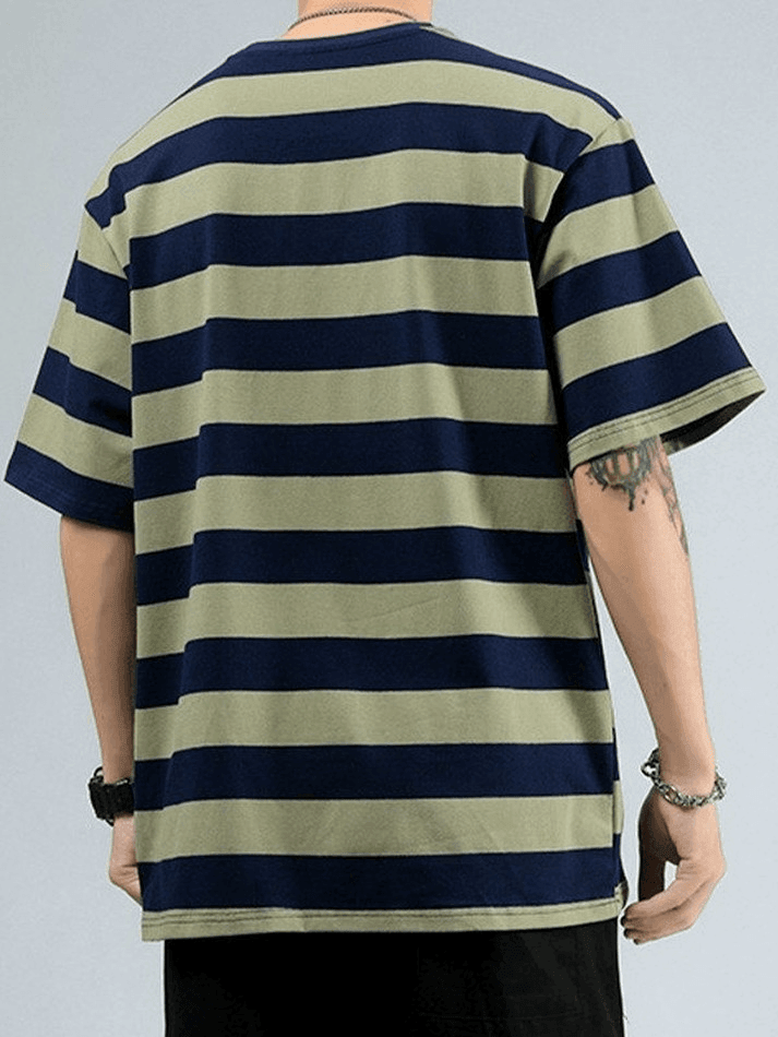 Men's Pocket Striped Tee