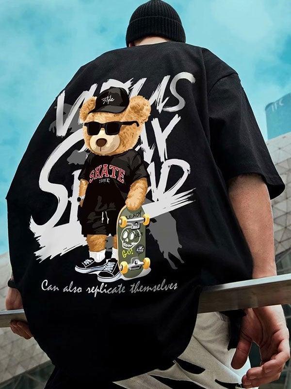 Men's Skate Bear Graphic Tee