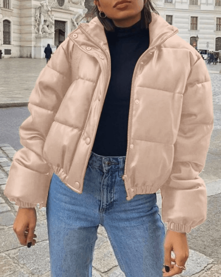 Puffer Jacket Pu Puffer Jacket