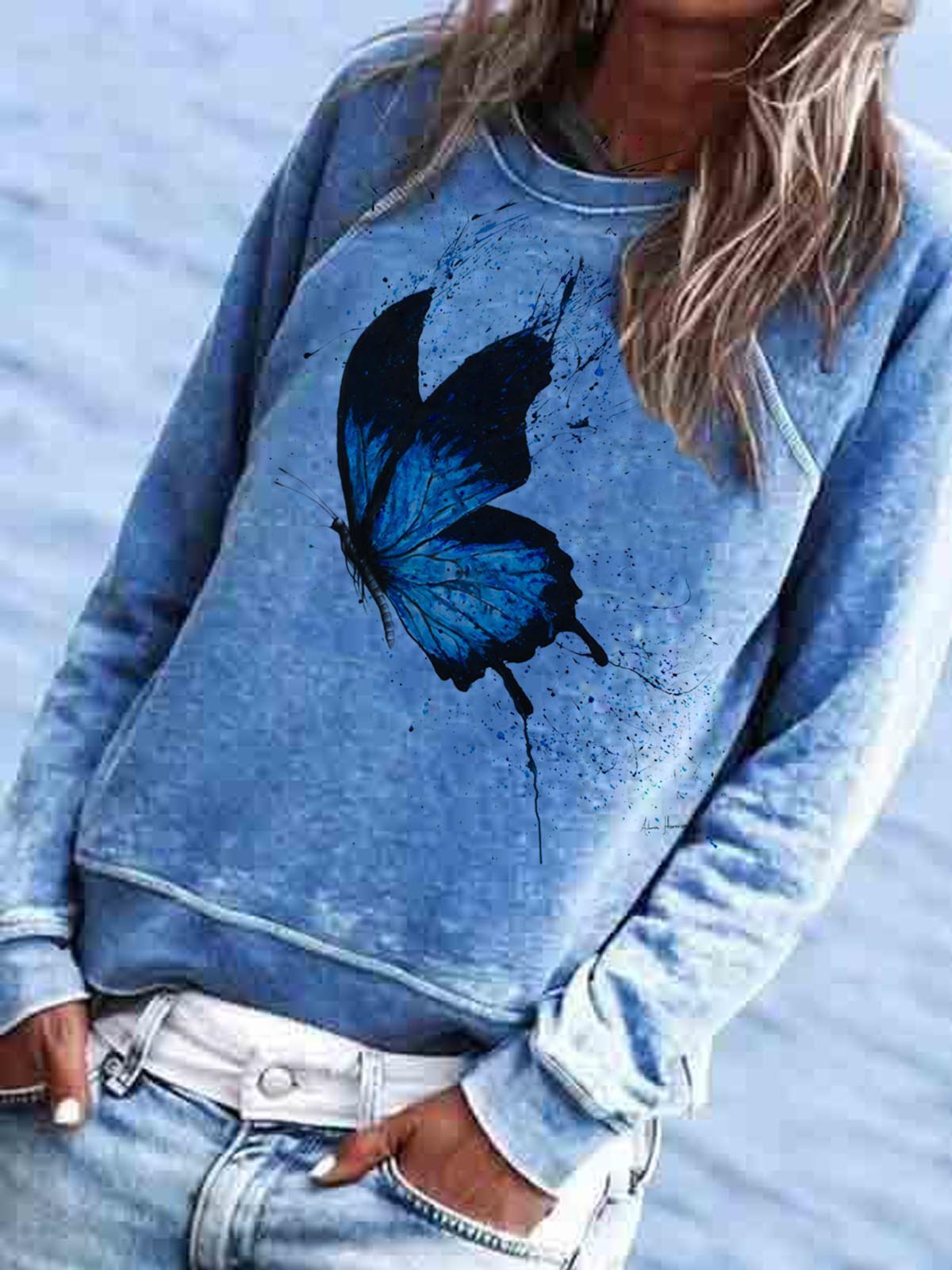 Animal Casual Long Sleeve Shirts & Tops