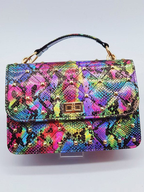 Snake Print Bag