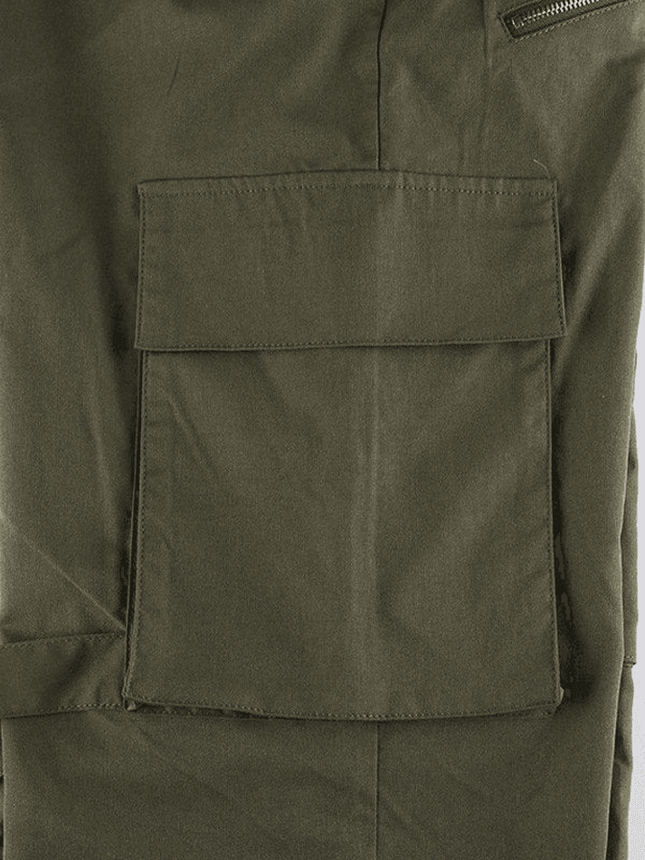 Strap Detail Pocket Cargo Pants