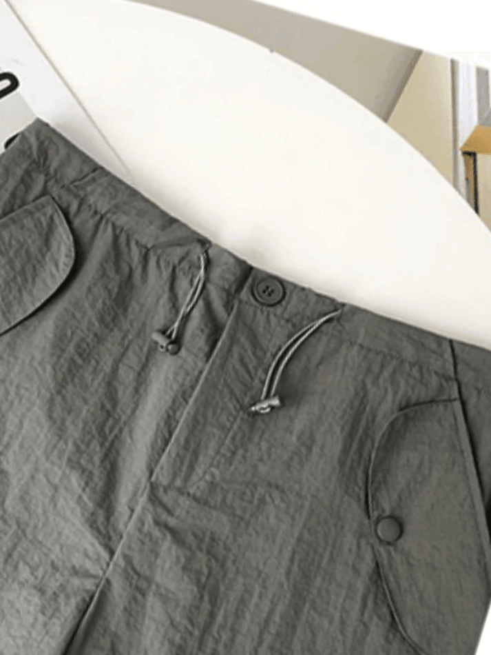 Street Parachute Cargo Shorts